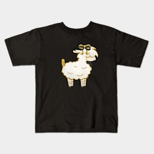 Art Deco Alpaca Kids T-Shirt